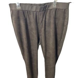 NWOT nene leakes taupe leggings no pockets fake ones expensive soft 2XT cute